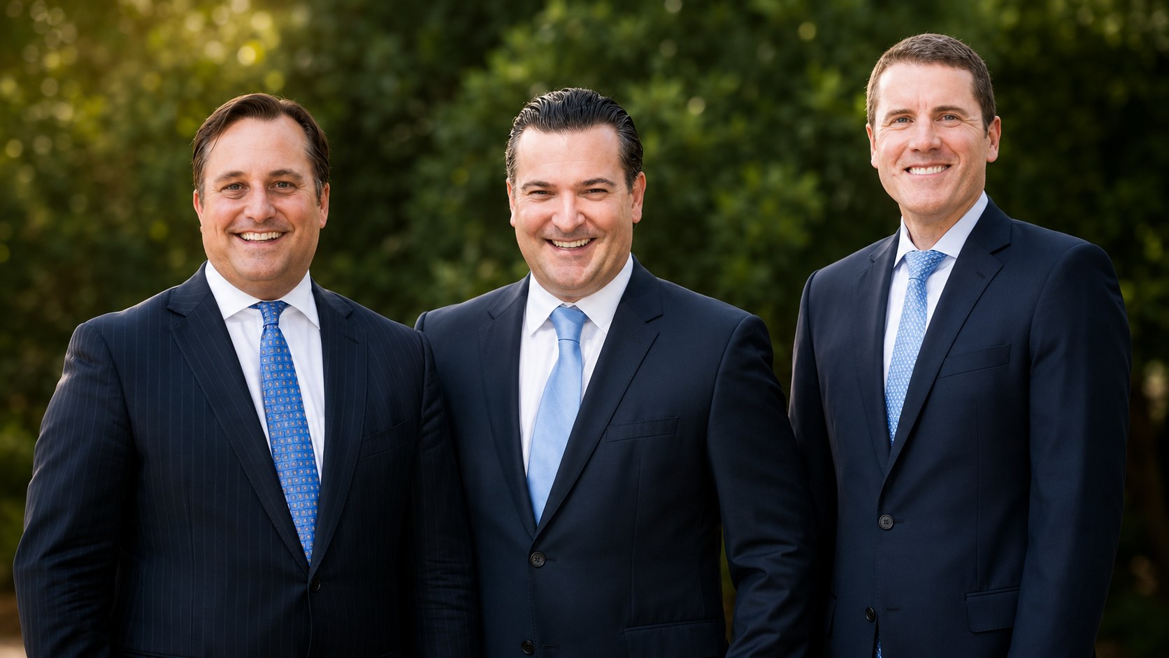 The partners of Three Lions Capital